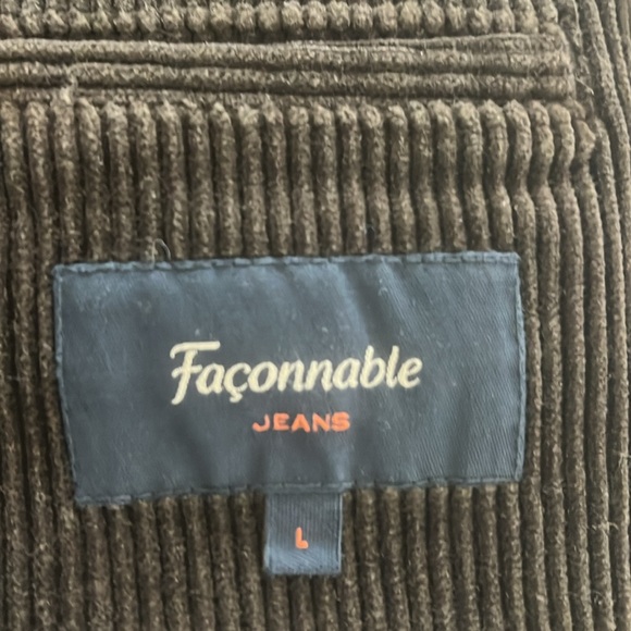 Façonnable brown, corduroy, casual jacket - Picture 2 of 9